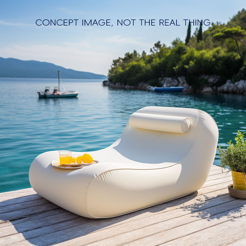 chairs by the pool