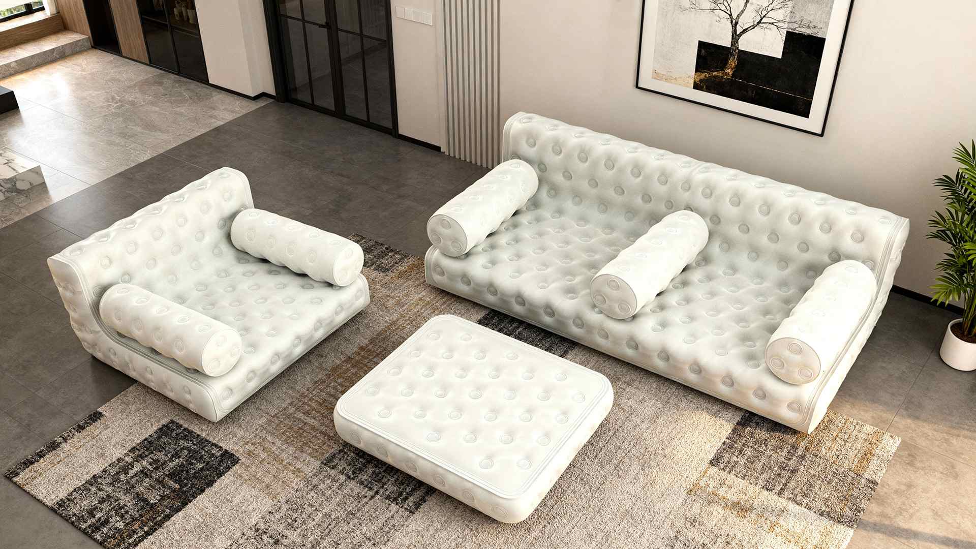 New High-end Inflatable Sofa Set Series Released!