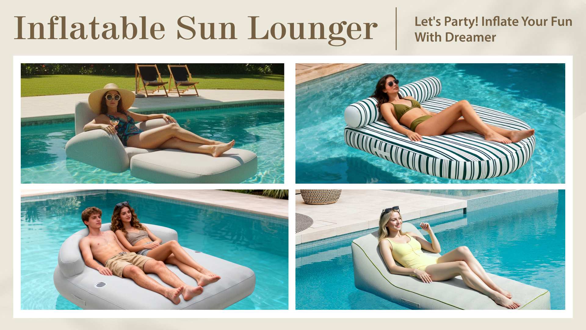 ☀️New Product Launch｜Premium Inflatable Lounger Series Officially Released